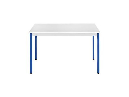 SODEMATUB Table universelle 148RGBL,1400x800,gris clair/bleu