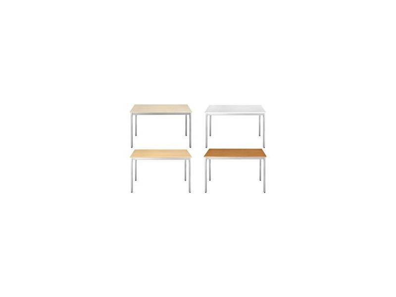 SODEMATUB Table universelle 168RHA, 1600 x 800, hêtre/alu
