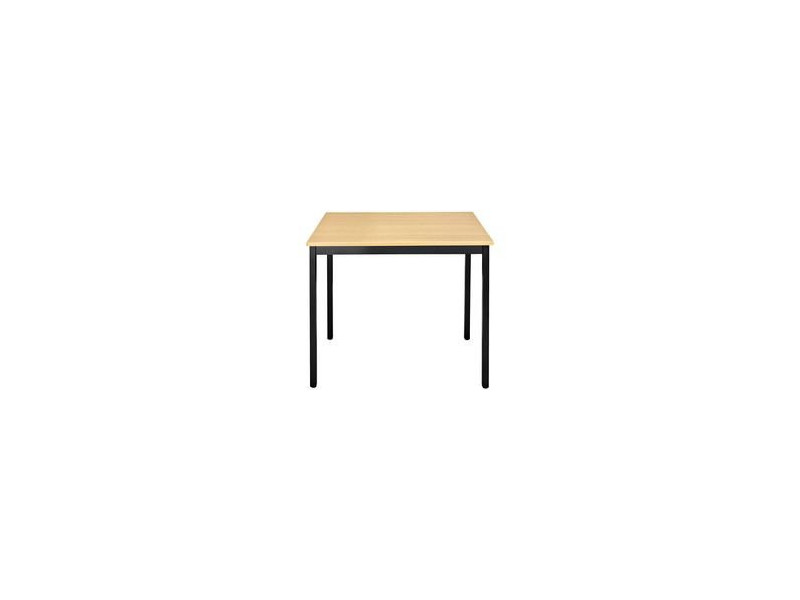 SODEMATUB Table universelle 126RHN, 1200 x 600, hêtre/noir