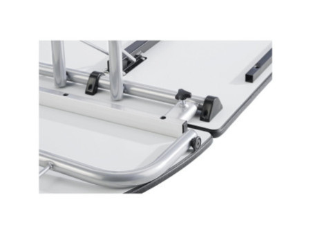 SODEMATUB Table pliante TPMU147HA, 1.400 x 700 mm, hêtre/alu