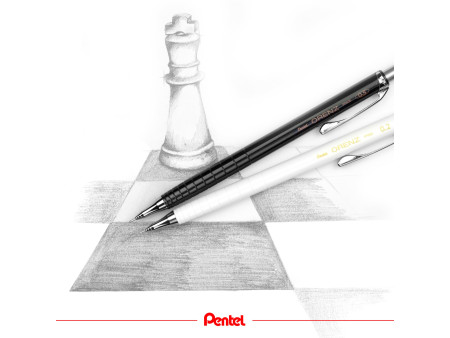 Pentel Porte-mines ORENZ, 0,2 mm, noir