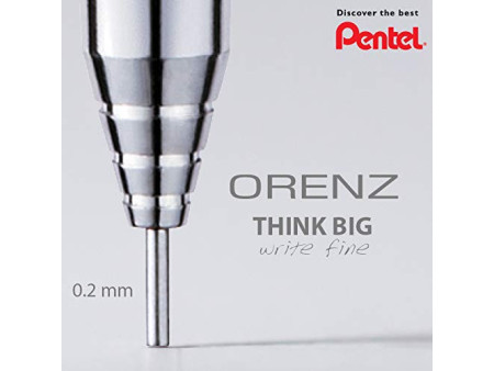 Pentel Porte-mines ORENZ, 0,2 mm, noir