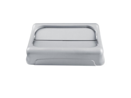 Rubbermaid Couvercle basculant Slim Jim, gris