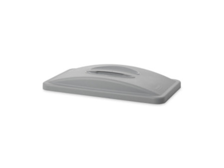 Rubbermaid Couvercle Slim Jim avec poignée, gris