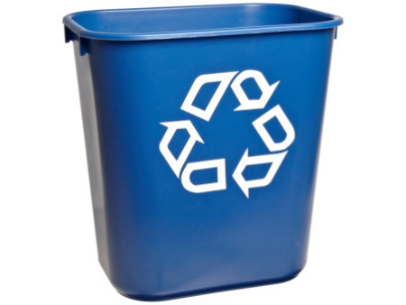 Rubbermaid Corbeille à papier, 12,9 litres, rectangulaire