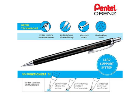 Pentel Porte-mines ORENZ, 0,2 mm, rose
