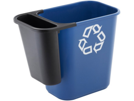 Rubbermaid Bac de séparation pour corbeille à papier, noir