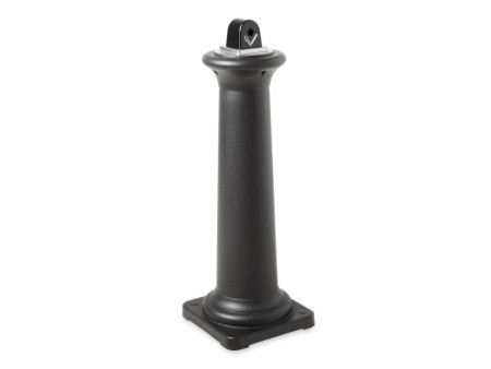 Rubbermaid Cendrier sur base GroundsKeeper Tuscan, noir