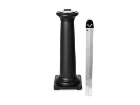 Rubbermaid Cendrier sur base GroundsKeeper Tuscan, noir
