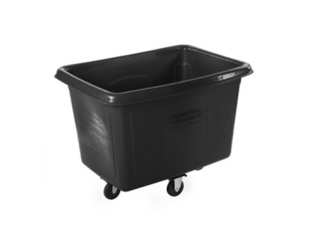 Rubbermaid Chariot cubique 0,4 m3, noir