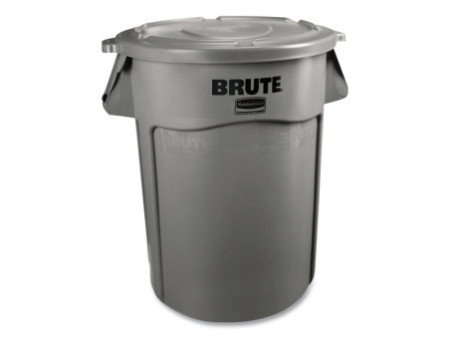Rubbermaid Collecteur BRUTE 208,2 litres, en PP, gris