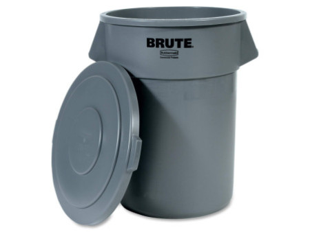 Rubbermaid Couvercle pour collecteur BRUTE, gris