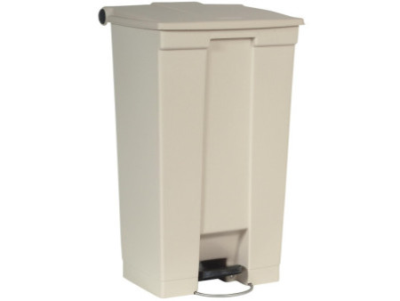 Rubbermaid Collecteur à pédale Legacy Step-On, 87 L, rouge