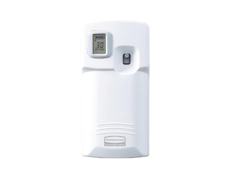 Rubbermaid Diffuseur désodorisant Microburst 3000 LCD, blanc