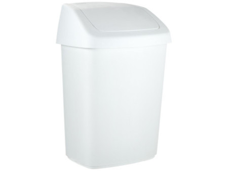 Rubbermaid Collecteur de déchets Slim Jim, 60 litres, noir