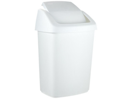 Rubbermaid Collecteur de déchets Slim Jim, 60 litres, noir