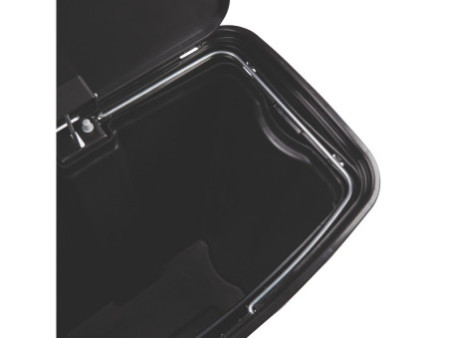 Rubbermaid Collecteur à pédale Slim Jim, 50 litres, noir