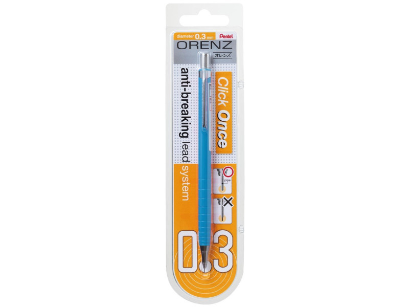 Pentel Porte-mines ORENZ, 0,3 mm, bleu ciel