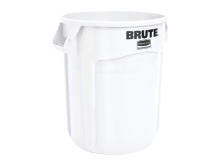 Rubbermaid Collecteur BRUTE 75,7 litres, en PP, blanc