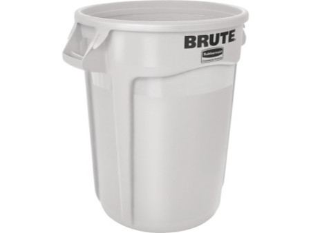 Rubbermaid Collecteur BRUTE 121,1 litres, en PP, blanc
