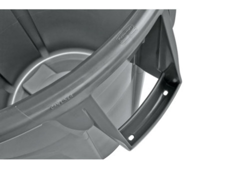 Rubbermaid Collecteur BRUTE 37,9 litres, en PP, gris