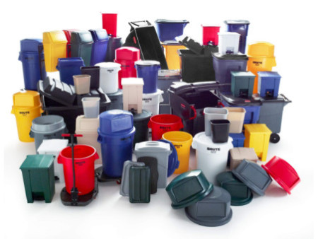 Rubbermaid Couvercle pour collecteur BRUTE, gris