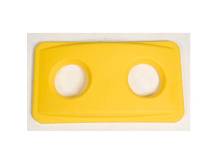 Rubbermaid Couvercle Slim Jim pour bouteilles, jaune