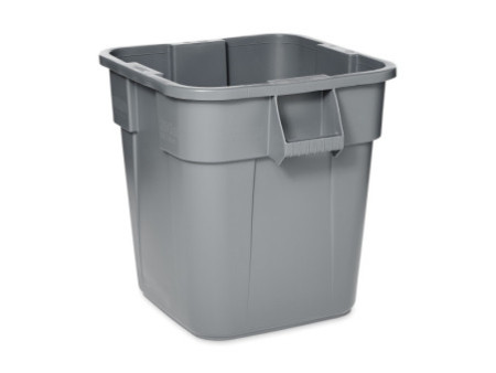 Rubbermaid Collecteur BRUTE 106 litres, carré, en PP, gris