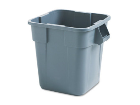 Rubbermaid Collecteur BRUTE 106 litres, carré, en PP, gris
