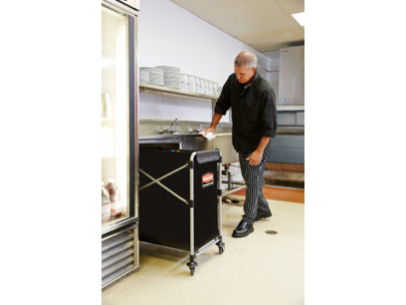 Rubbermaid Support pour chariot pliant X-Cart, 150 litres