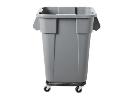 Rubbermaid Socle pour collecteur BRUTE carré, noir