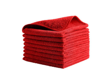 Rubbermaid Chiffon en microfibre HYGEN R-40, rouge