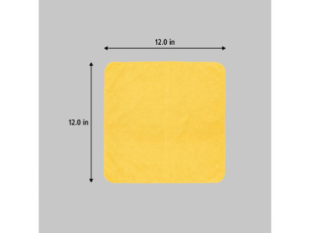 Rubbermaid Chiffon en microfibre HYGEN R-40, jaune