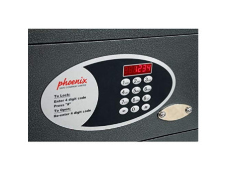 phoenix Coffre-fort anti-effraction DIONE SS0311E, gris
