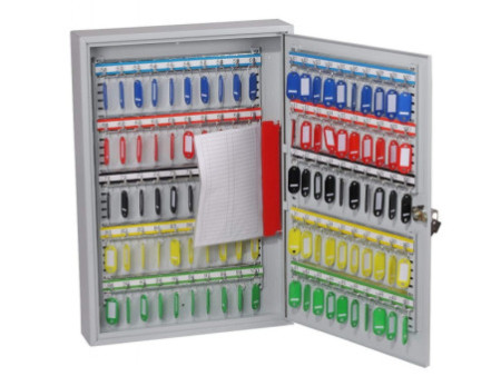 phoenix Armoire à clés KC0603K pour 100 clés, gris clair