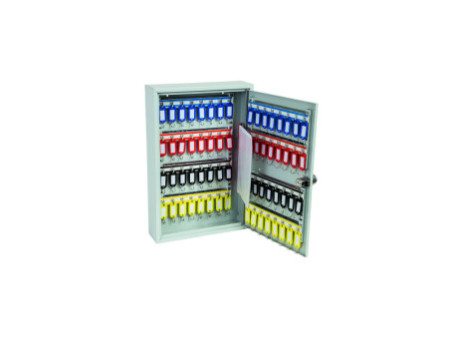 phoenix Armoire à clés KC0602E pour 64 clés, gris clair