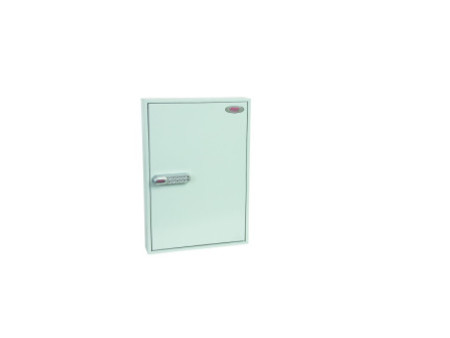phoenix Armoire à clés KC0603E pour 100 clés, gris clair