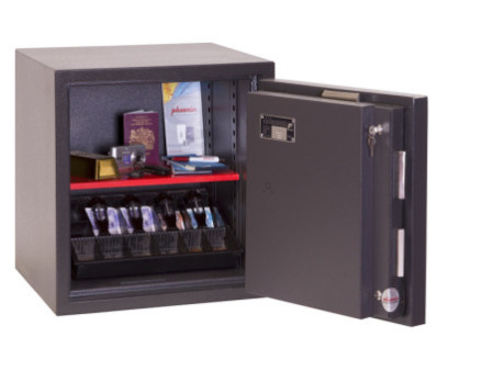 phoenix Coffre-fort anti-effraction MERCURY HS2051E, gris