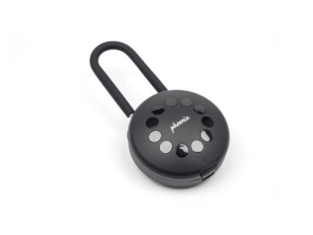 phoenix Boîte à clés PALM KS0213ES avec anse de cadenas,noir