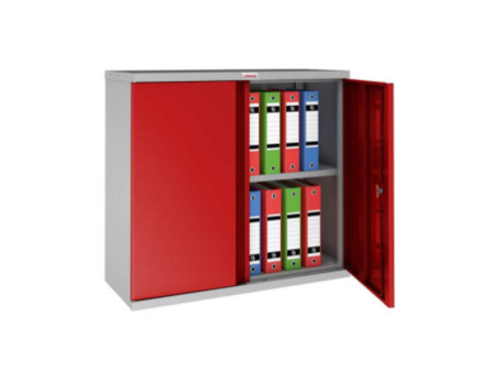 phoenix Armoire de bureau SCL0891, en acier, gris clair/
