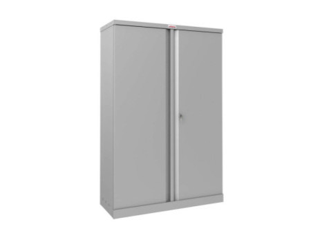 phoenix Armoire de bureau SCL1491, en acier, gris clair