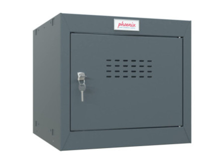phoenix Casier cubique CL0344, serrure à clé, anthracite