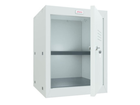 phoenix Casier cubique CL0544, serrure à clé, gris clair