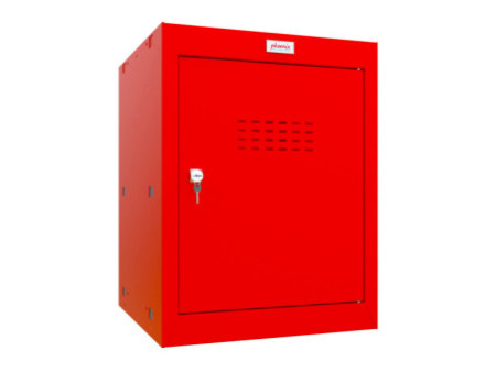 phoenix Casier cubique CL0544, serrure à clé, rouge