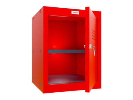 phoenix Casier cubique CL0544, serrure à clé, rouge