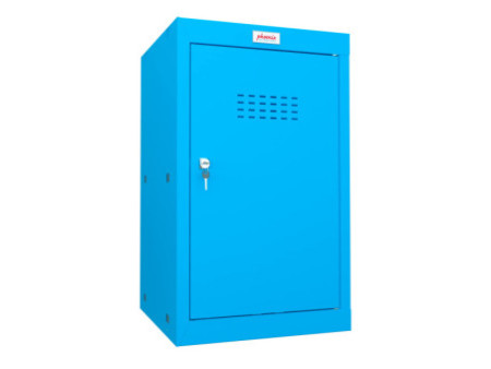 phoenix Casier cubique CL0644, serrure à clé, bleu