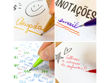 PentelArts Stylo feutre Brush Sign Pen SES15, lilas