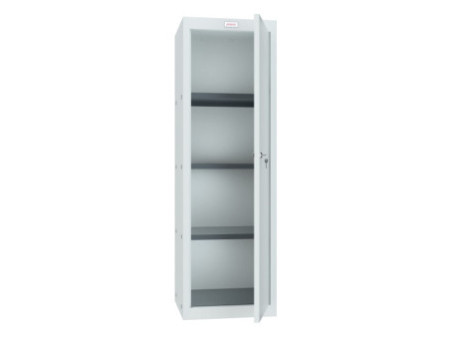phoenix Casier cubique CL1244, serrure à clé, gris clair