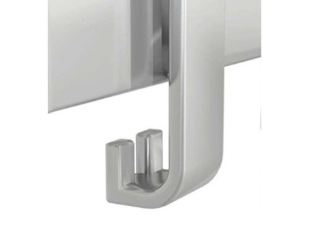 kerkmann Portemanteau mural de sécurité Arosa, gris argent