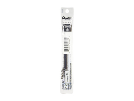 Pentel Recharge pour stylo roller à encre gel LRP5, noir